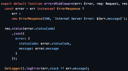 Nodejs Express (TypeScript)