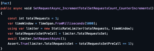 Rate Limiting (C#)